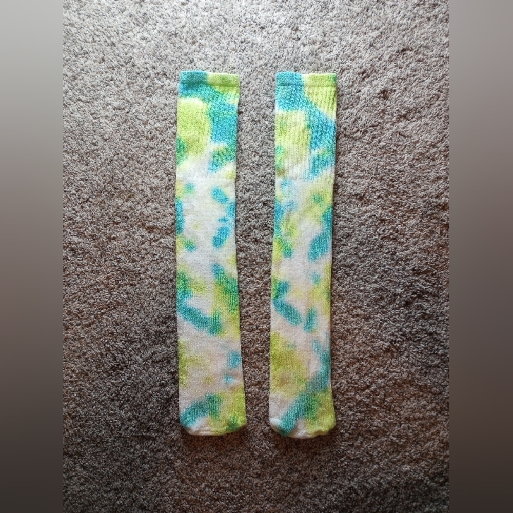 Tie dyed socks unisex size 6-12